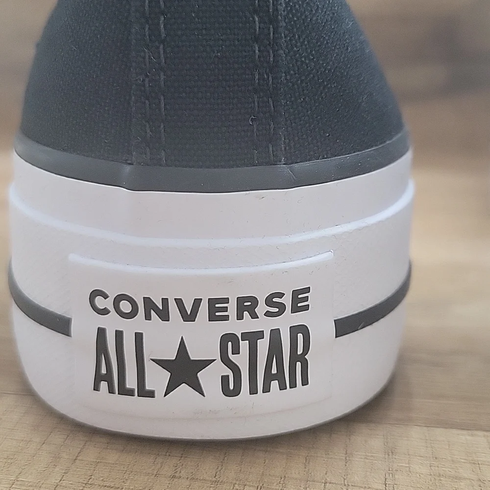 Converse Black and White Chuck Taylor High-Tops